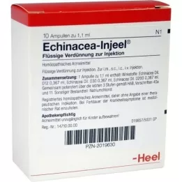 ECHINACEA INJEEL Ampoules, 10 pcs