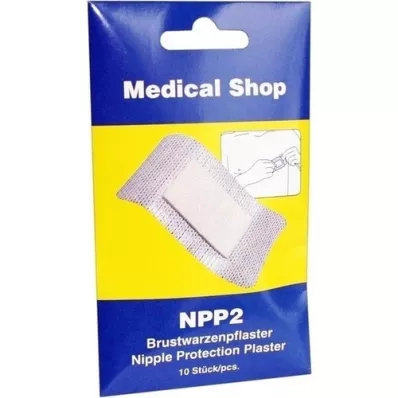 BRUSTWARZENPFLASTER NPP2, 10 pcs