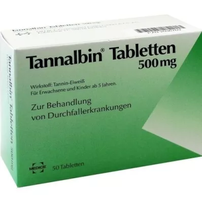 TANNALBIN Tablets, 50 pcs TANNALBIN Tablets, 50 pcs