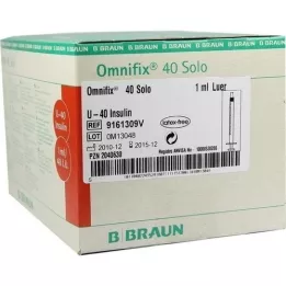 OMNIFIX Solo insulin spray 1 ml U40, 100X1 ml