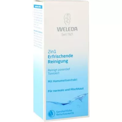 WELEDA 2in1 refreshing cleansing milk, 100 ml