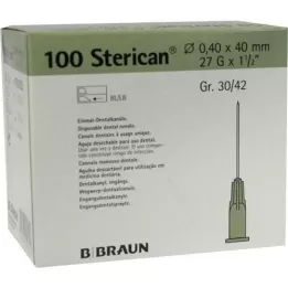 STERICAN Dental can Luer 0.4x40 mm, 100 pcs