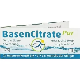 BASEN CITRATE Pur Teststr.pH 5.9-7.7 n.Apot.R.Keil, 26 pcs