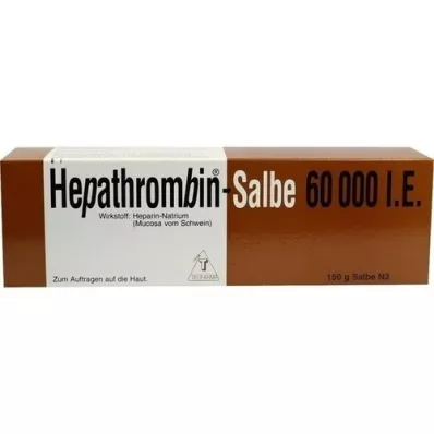 HEPATHROMBIN 60,000 ointment, 150 g HEPATHROMBIN 60,000 ointment, 150 g