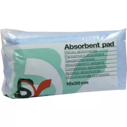 SAUGKOMPRESSEN non-sterile 10x20 cm, 25 pcs