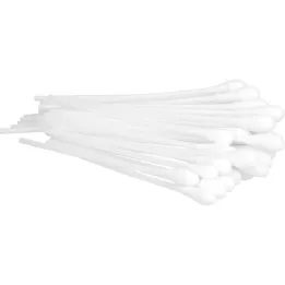 WATTESTÄBCHEN Plastic large head 15 cm, 50 pcs
