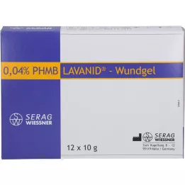 LAVANID Wound gel, 12X10 g