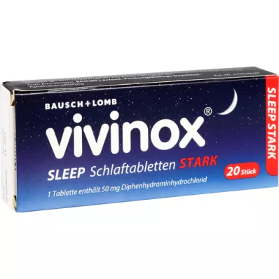 VIVINOX Sleep sleeping pills strong, 20 pcs