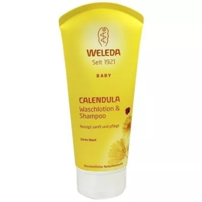 WELEDA Calendula washing lotion & Shampoo, 200 ml WELEDA Calendula washing lotion & Shampoo, 200 ml