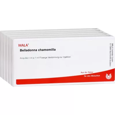 BELLADONNA CHAMOMILLA Ampoules, 50X1 ml BELLADONNA CHAMOMILLA Ampoules, 50X1 ml