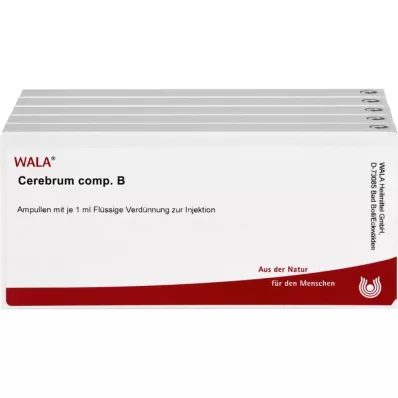 CEREBRUM COMP.B ampoules, 50X1 ml CEREBRUM COMP.B ampoules, 50X1 ml