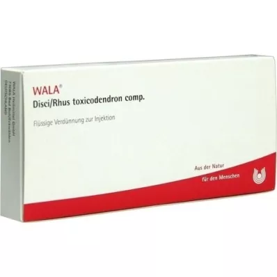 DISCI/Rhus toxicodendron comp.ampoules, 10X1 ml DISCI/Rhus toxicodendron comp.ampoules, 10X1 ml
