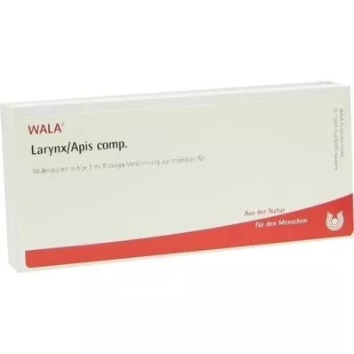LARYNX/APIS comp. ampoules, 10X1 ml LARYNX/APIS comp. ampoules, 10X1 ml