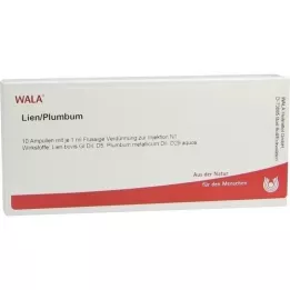LIEN/PLUMBUM Ampoules, 10X1 ml