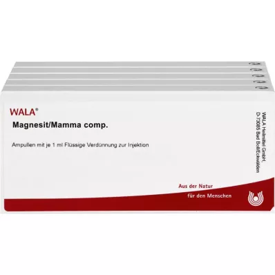 MAGNESIT/MAMMA comp. ampoules, 50X1 ml MAGNESIT/MAMMA comp. ampoules, 50X1 ml