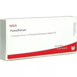 PULMO/FERRUM Ampoules, 10X1 ml