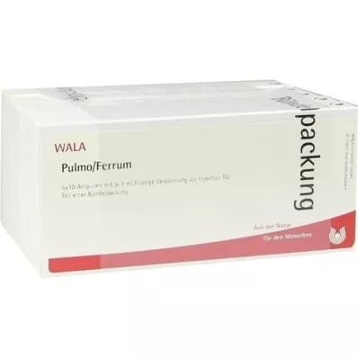 PULMO/FERRUM Ampoules, 50X1 ml