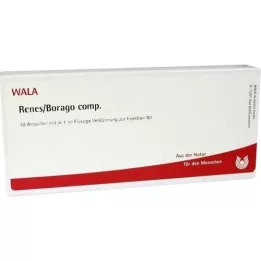RENES/BORAGO comp. ampoules, 10X1 ml