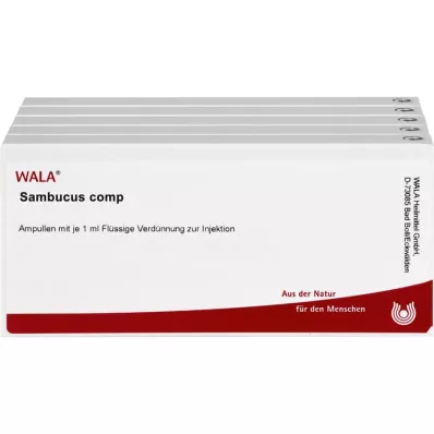 SAMBUCUS COMP Ampoules, 50X1 ml