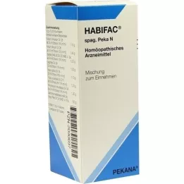 HABIFAC spag.Peka N drops, 100 ml