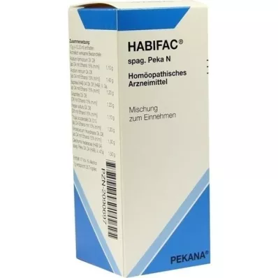 HABIFAC spag.Peka N drops, 100 ml HABIFAC spag.Peka N drops, 100 ml