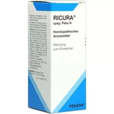 RICURA spag.Peka N drops, 50 ml RICURA spag.Peka N drops, 50 ml