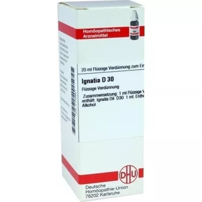 IGNATIA D 30 Dilution, 20 ml