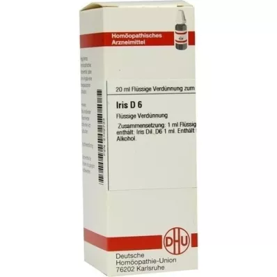 IRIS D 6 Dilution, 20 ml IRIS D 6 Dilution, 20 ml