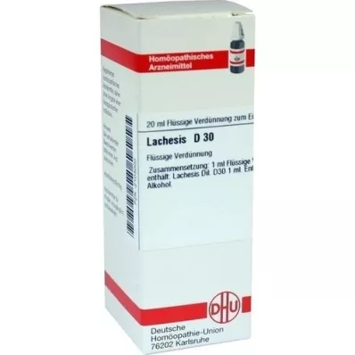 LACHESIS D 30 Dilution, 20 ml