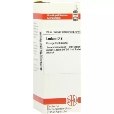 LEDUM D 2 Dilution, 20 ml LEDUM D 2 Dilution, 20 ml
