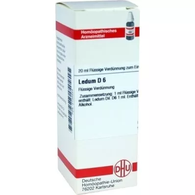 LEDUM D 6 Dilution, 20 ml LEDUM D 6 Dilution, 20 ml