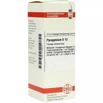 PYROGENIUM D 12 Dilution, 20 ml PYROGENIUM D 12 Dilution, 20 ml