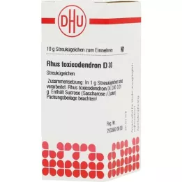RHUS TOXICODENDRON D 30 globules, 10 g