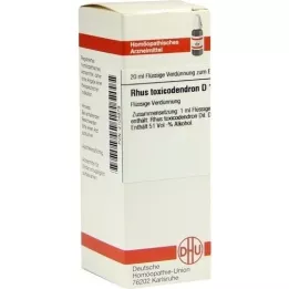 RHUS TOXICODENDRON D 12 Dilution, 20 ml