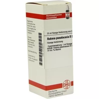 ROBINIA PSEUDACACIA D 3 dilution, 20 ml ROBINIA PSEUDACACIA D 3 dilution, 20 ml