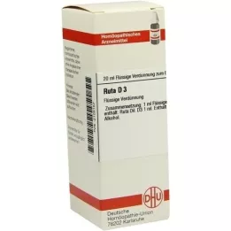 RUTA D 3 dilution, 20 ml