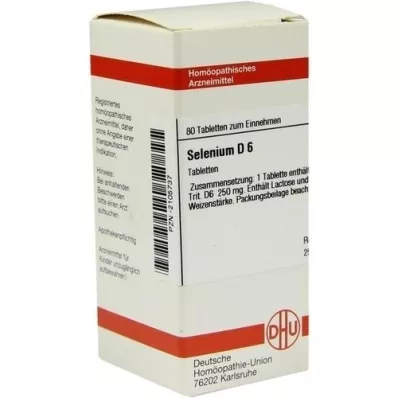 SELENIUM D 6 tablets, 80 pcs
