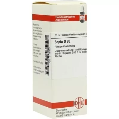 SEPIA D 30 Dilution, 20 ml