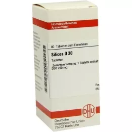 SILICEA D 30 tablets, 80 pcs