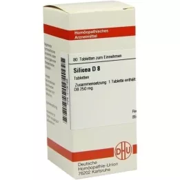 SILICEA D 8 tablets, 80 pcs
