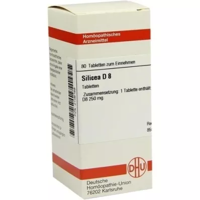 SILICEA D 8 tablets, 80 pcs