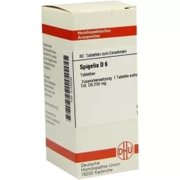 SPIGELIA D 6 tablets, 80 pcs
