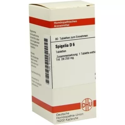 SPIGELIA D 6 tablets, 80 pcs