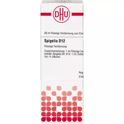 SPIGELIA D 12 Dilution, 20 ml SPIGELIA D 12 Dilution, 20 ml