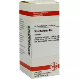 STROPHANTHUS D 4 tablets, 80 pcs
