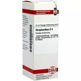STROPHANTHUS D 4 dilution, 20 ml