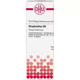 STROPHANTHUS D 6 Dilution, 20 ml