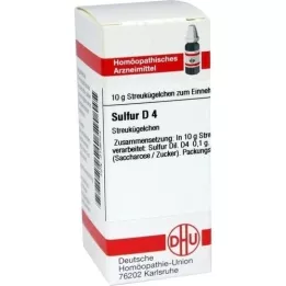 SULFUR D 4 globules, 10 g
