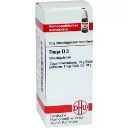 THUJA D 3 globules, 10 g