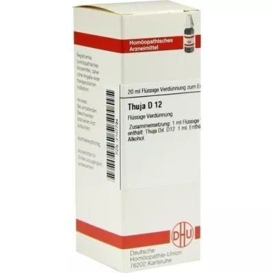 THUJA D 12 Dilution, 20 ml